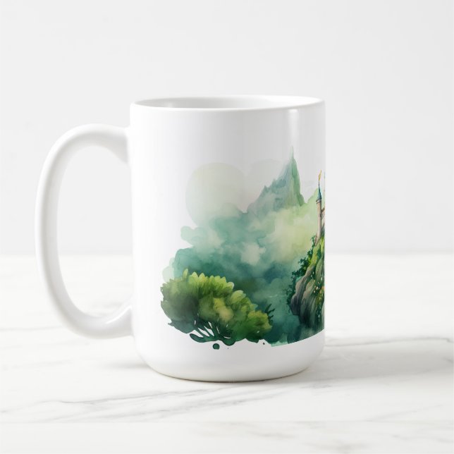 Caneca De Café Fantasy Series 15 oz Classic Mug (Esquerda)