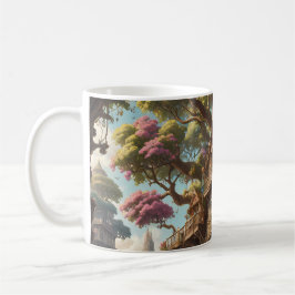 Caneca De Café Fantasy Treehouse set de Coffee Mug