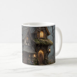 Caneca De Café Fantasy Treehouse set de Coffee Mug
