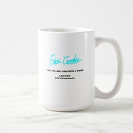 Caneca De Café Fantoche lavado cerebral rosa apontando