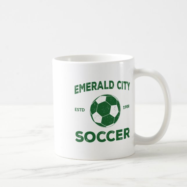 Caneca De Café Fardo de Futebol da Cidade Esmeralda do Mágico de  (Direita)