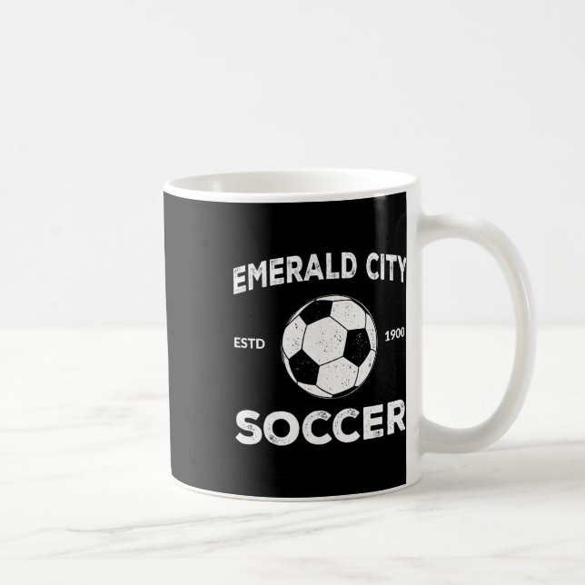 Caneca De Café Fardo de Futebol da Cidade Esmeralda do Mágico de  (Direita)