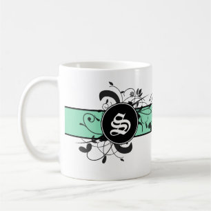Caneca De Café Farinha Vitoriana Personalizada Monograma