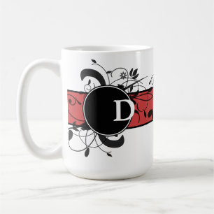 Caneca De Café Farinha Vitoriana Personalizada Monograma