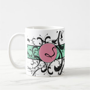 Caneca De Café Farinha Vitoriana Personalizada Monograma