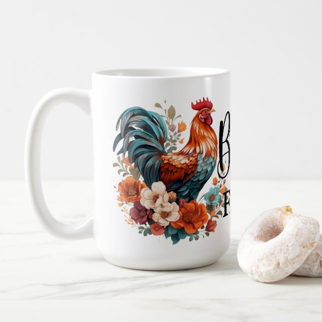 Caneca De Café Farm Life (Com Donut)
