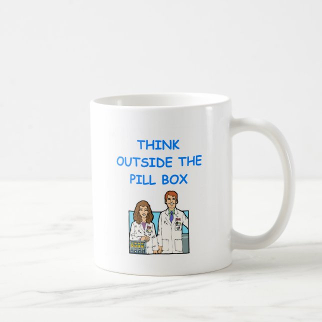 Caneca De Café farmacêutico (Direita)