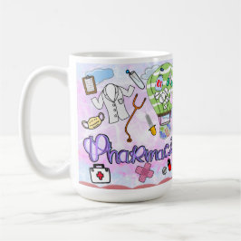 Caneca De Café Farmacêutico Colorido Personalizado Coffee Mug
