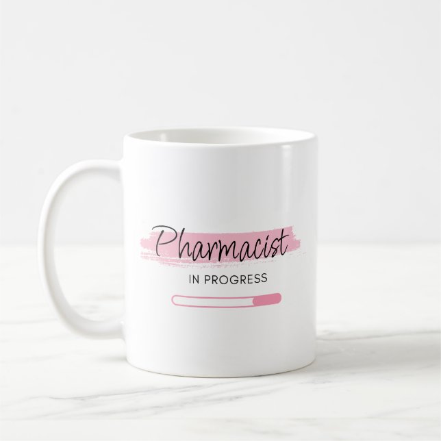 Caneca De Café Farmacêutico em Formação – Personalizado (Esquerda)