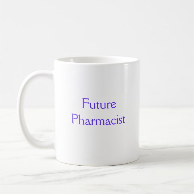Caneca De Café Farmacêutico futuro (Esquerda)