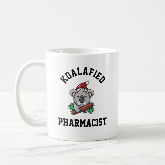 Caneca De Café Farmacêutico Koalafied (Esquerda)
