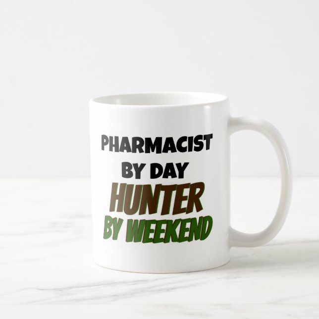 Caneca De Café Farmacêutico por Day Hunter no Fim de Semana (Direita)