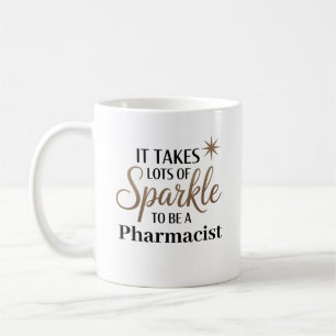 Caneca De Café Farmacêutico Sparkle