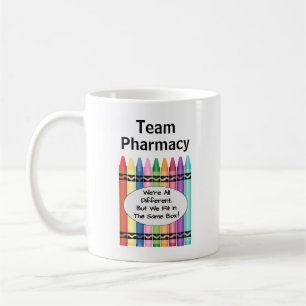 Caneca De Café Farmácia de Equipe Personalizada
