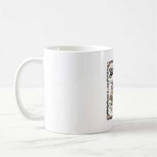Caneca De Café Farmácia de Gato Preto Bruxa Mística Apothecary