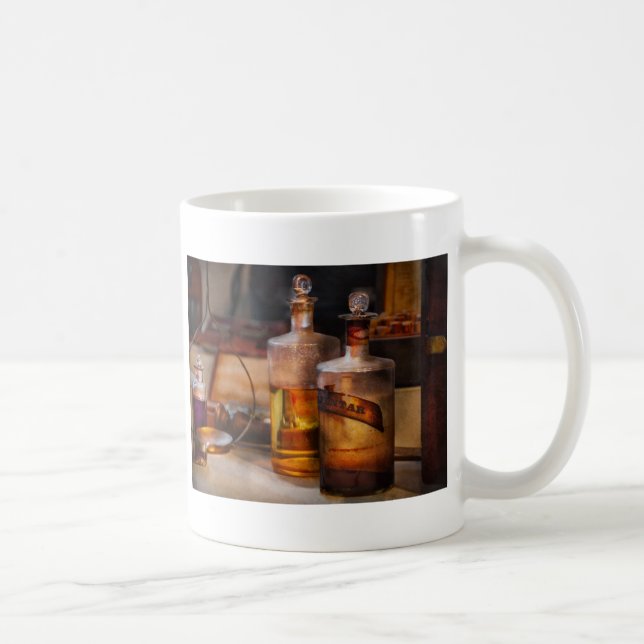 Caneca De Café Farmácia - Elixir Mágico (Direita)