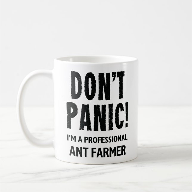 Caneca De Café Farmer De Formigas (Esquerda)