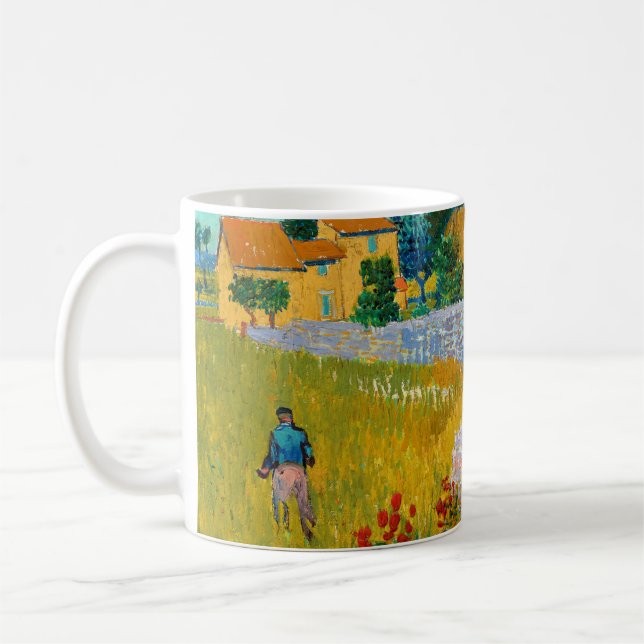 Caneca De Café Farmhouse in Provence Van Gogh (Esquerda)