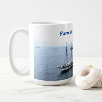 Caneca De Café Faro de Punta Cabalo