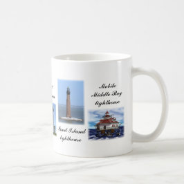Caneca De Café Faróis da costa do golfo