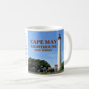 Caneca De Café Farol Cape May, New Jersey Mug