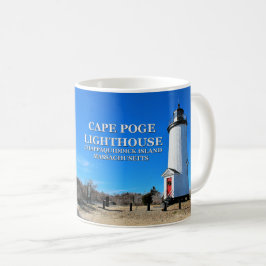 Caneca De Café Farol Cape Poge, Massachusetts Mug