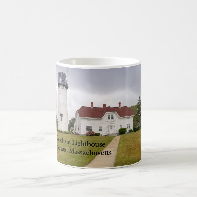 Caneca De Café Farol Chatham em Chatham Massachusetts (Centro)