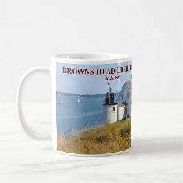 Caneca De Café Farol da Cabeça de Navegação, Maine Mug