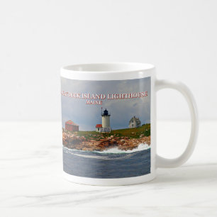 Caneca De Café Farol da Ilha do Pato excelente, Maine Mug