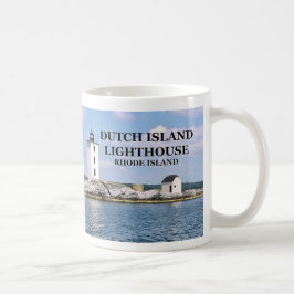 Caneca De Café Farol da Ilha Neerlandesa, Rhode Island Mug