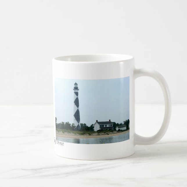 Caneca De Café Farol da vigia do cabo (Direita)