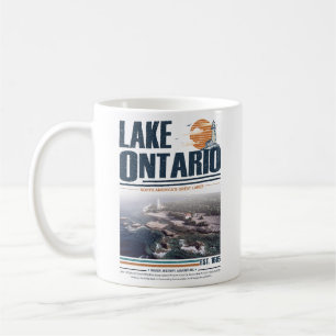 Caneca De Café Farol das Grandes Lagoas Vintage Lago Ontário