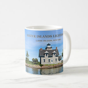 Caneca De Café Farol das Ilhas Sister, New York Mug