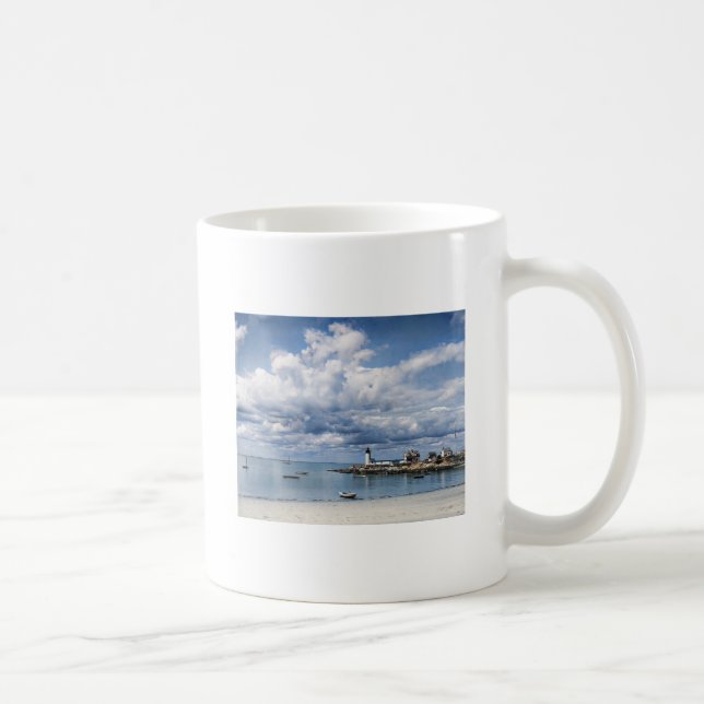 Caneca De Café Farol de Annisquam, Gloucester MA c1904 (Direita)