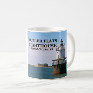 Caneca De Café Farol de Apartamentos de Mordomo, Massachusetts Mu