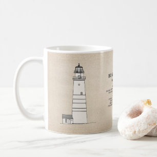 Caneca De Café Farol de Boston Light - Massachusetts - SBD