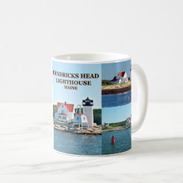 Caneca De Café Farol de Cabeça de Hendricks, Maine Mug