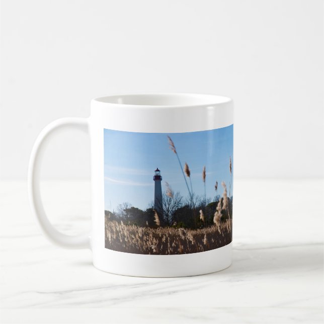 Caneca De Café Farol de Cape May (Esquerda)