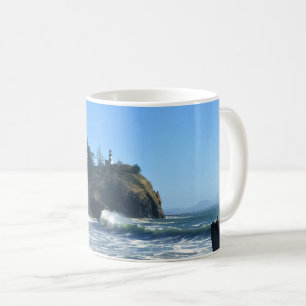 Caneca De Café Farol de Desapontamento de Cabo, Washington