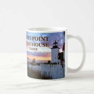 Caneca De Café Farol de Forte, Maine Mug