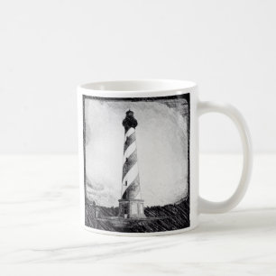 Caneca De Café Farol de Hatteras do cabo