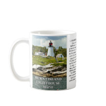 Farol de Ilha Queimada, Maine Mug