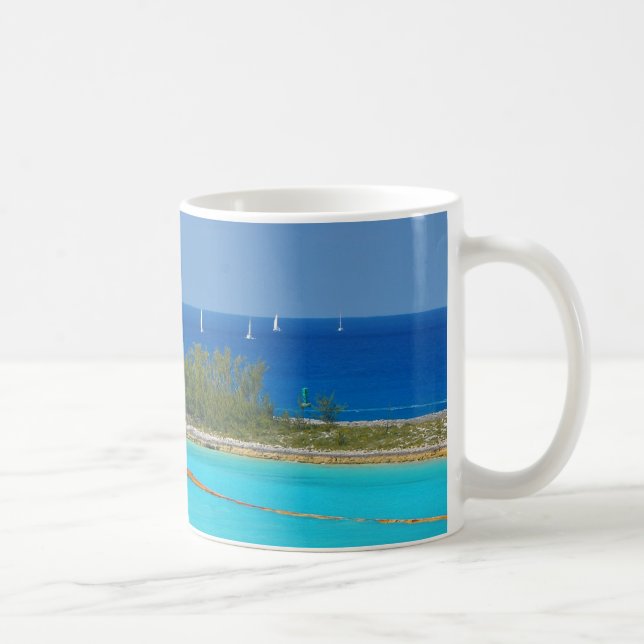Caneca De Café Farol de Nassau (Direita)