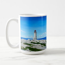 Caneca De Café Farol de Peggy's Cove