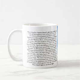 Caneca De Café Farol de Plum Island, Massachusetts Mug