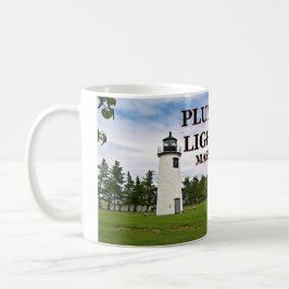 Caneca De Café Farol de Plum Island, Massachusetts Mug
