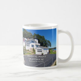 Caneca De Café Farol de Ponto Hospital, Massachusetts
