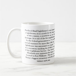Caneca De Café Farol de Portland Head, Maine Mug