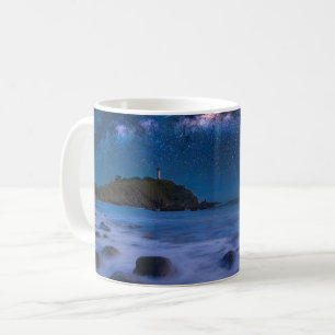 Caneca De Café Farol de salvação   Via Látea Ilha Krabi