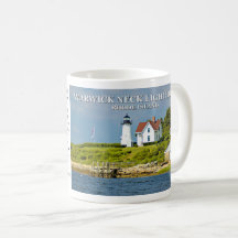 Farol do Pescoço Warwick, Rhode Island Mug